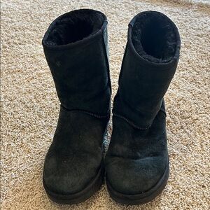 UGG Black Suede Boots